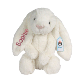 Plush Embroidery Medium Bunny