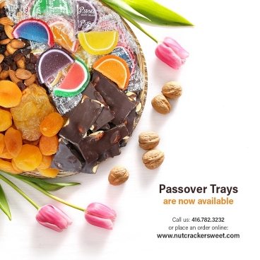 Celebrate this Passover with our exquisite tray gift, brimming with luscious dry fruits, decadent dark chocolate, crunchy nuts, and tangy marmalade. A perfect blend of tradition and taste! 🍇🍫🥜 

#passoverdelights #seder #koshertreats #fruitfulpassover #choconuts #marmalade #passovergifts
