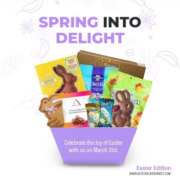 Spring into Easter with our enchanting collection of Easter Gift Baskets! 🌸🐰 From decadent chocolates to colorful treats, we have something for every bunny. Hop over to our website and find the perfect basket to make this Easter unforgettable. 🥚✨

#nutcrackersweet #nutcrackersweetgiftbaskets #giftbasketstoronto #giftideas #eastegifts #easter #giftbasket #spring #bunny #business #joy